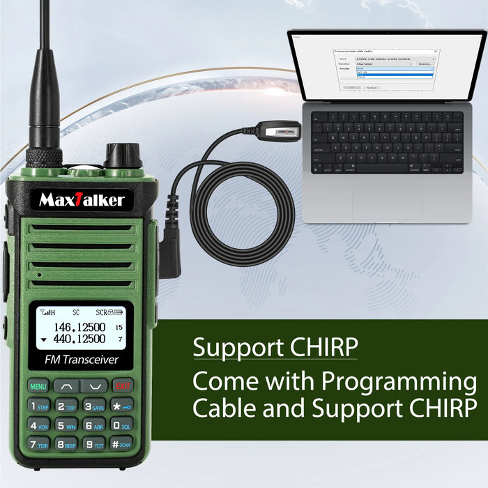 MaxTalker P15 Ham Radio Handheld | Professional Amateur Two-Way Radio