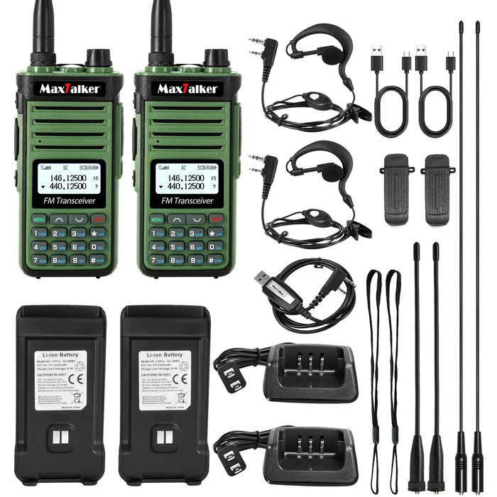 MaxTalker P15 Ham Radio Handheld | Professional Amateur Two-Way Radio